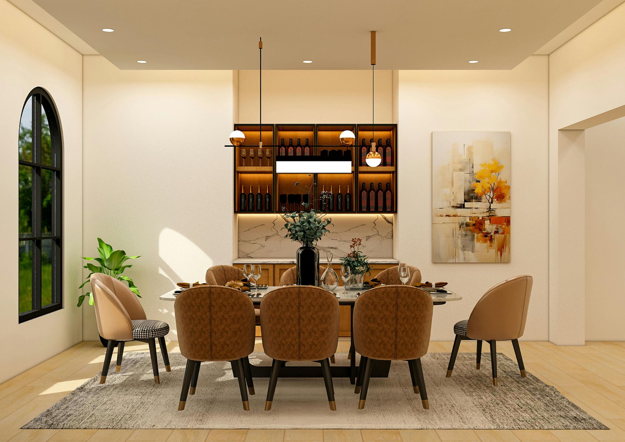 עיצוב פינות אוכל